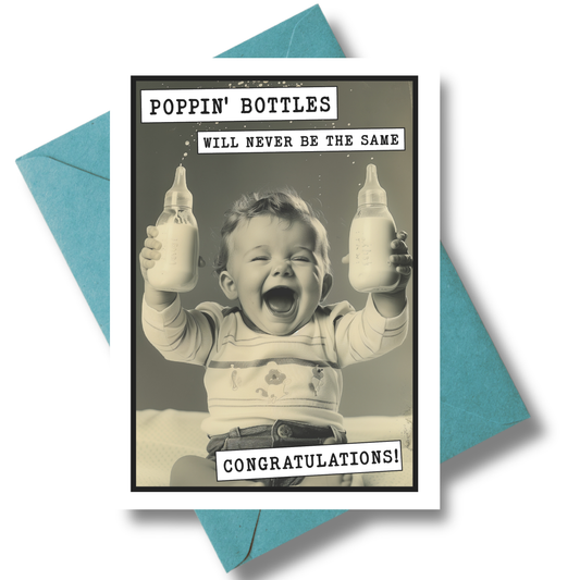 Funny Baby Shower Card