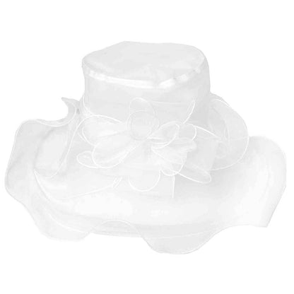 Mesh Bow Organza Dressy Hat