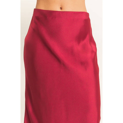 Satin Maxi Skirt