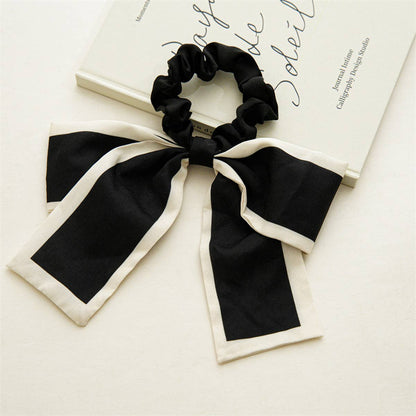 Retro Ribbon Bow Hair Tie