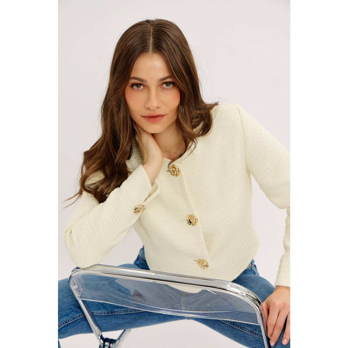 Elegant Tweed Jacket