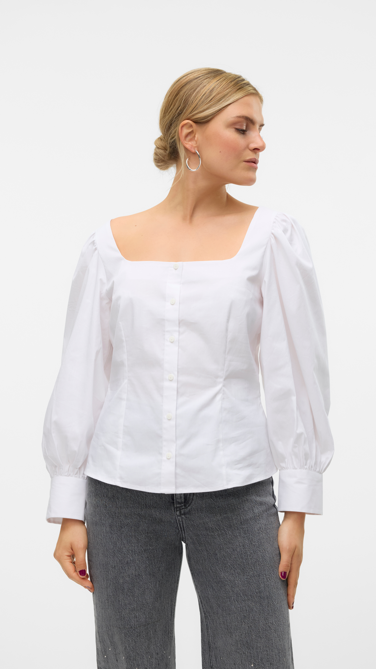 Friday Snow White Blouse
