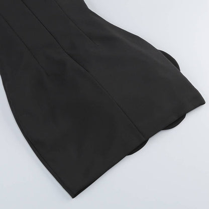 3D Flower Tube Dress - Bold Elegance