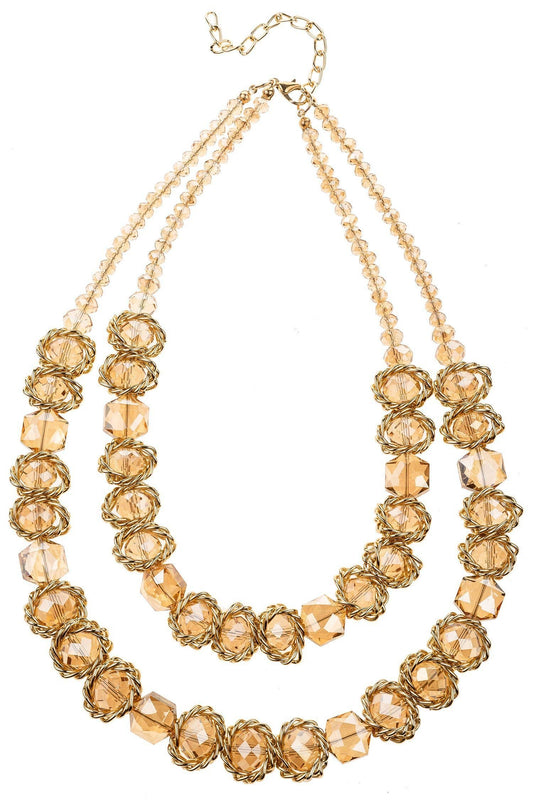 Champagne Mae Necklace