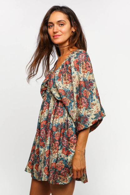 Vintage Style Floral Dress