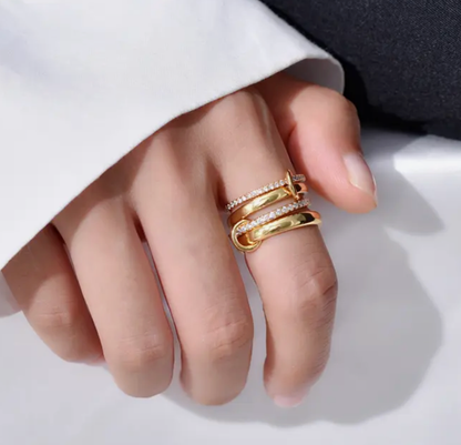 Multi Band Eternity Ring