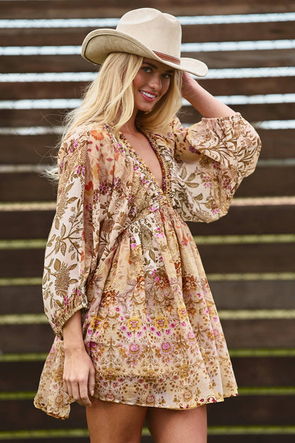 Boho Mini Dress