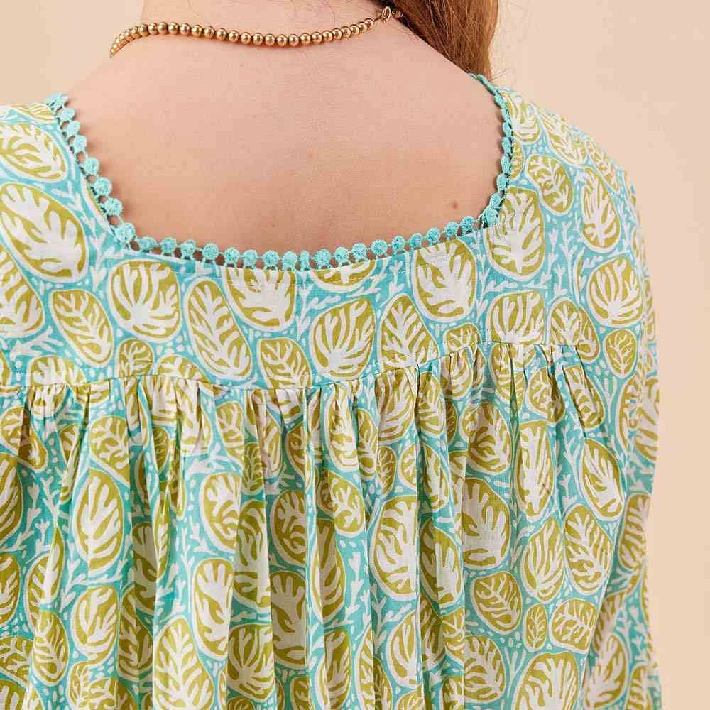 Coral Garden Ocean Dress