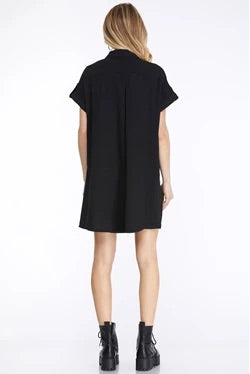 Black Shirt Dress