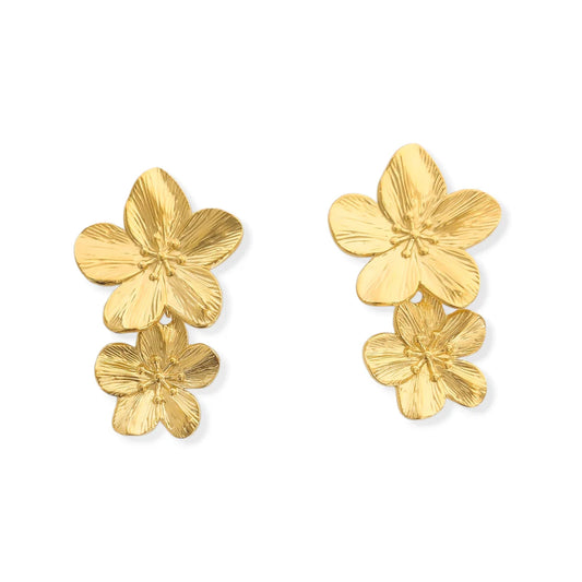 Exotic Flower Earrings