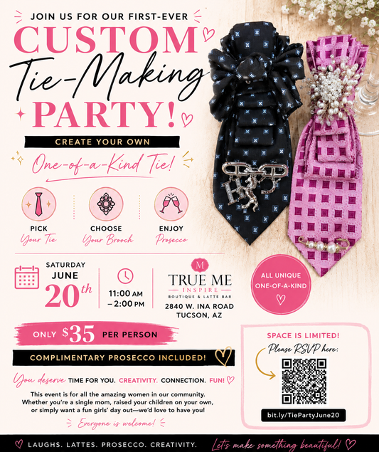 ✨ Custom Tie-Making Party ✨