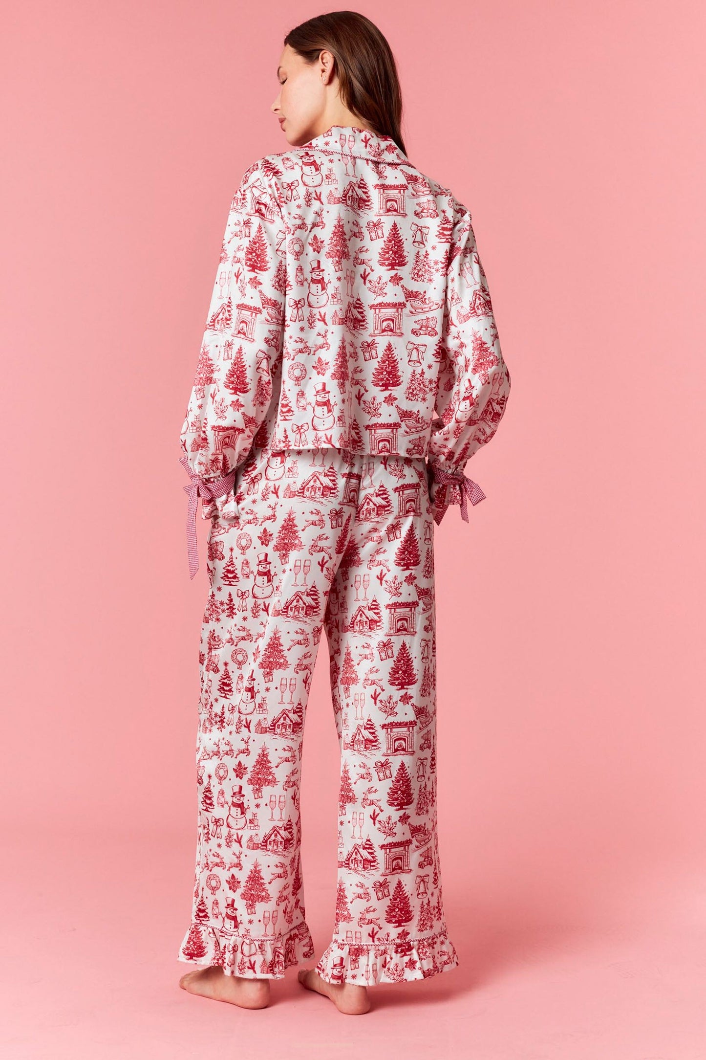 Christmas Red Pant set