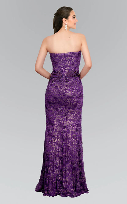 Formal Gown in Eggplant