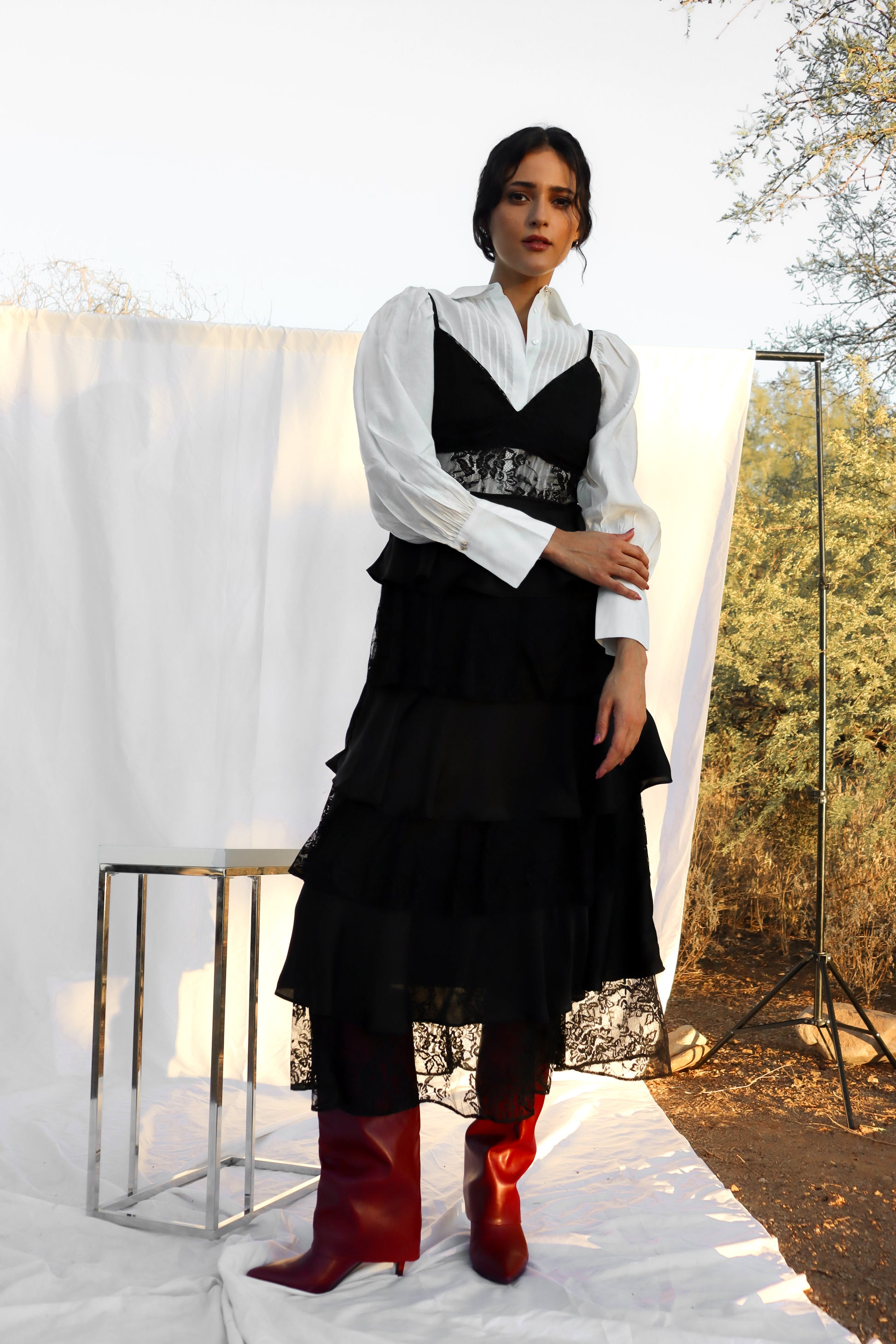 dinna dress Our Donika Loci Dinna Dress Available to hire in XS and S