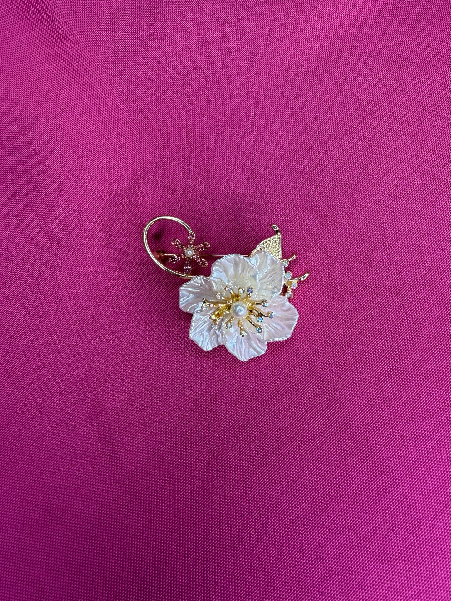 Flower Pin Brooch