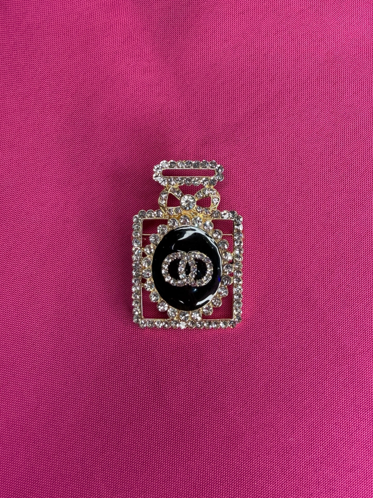 Perfume Bottle Brooch