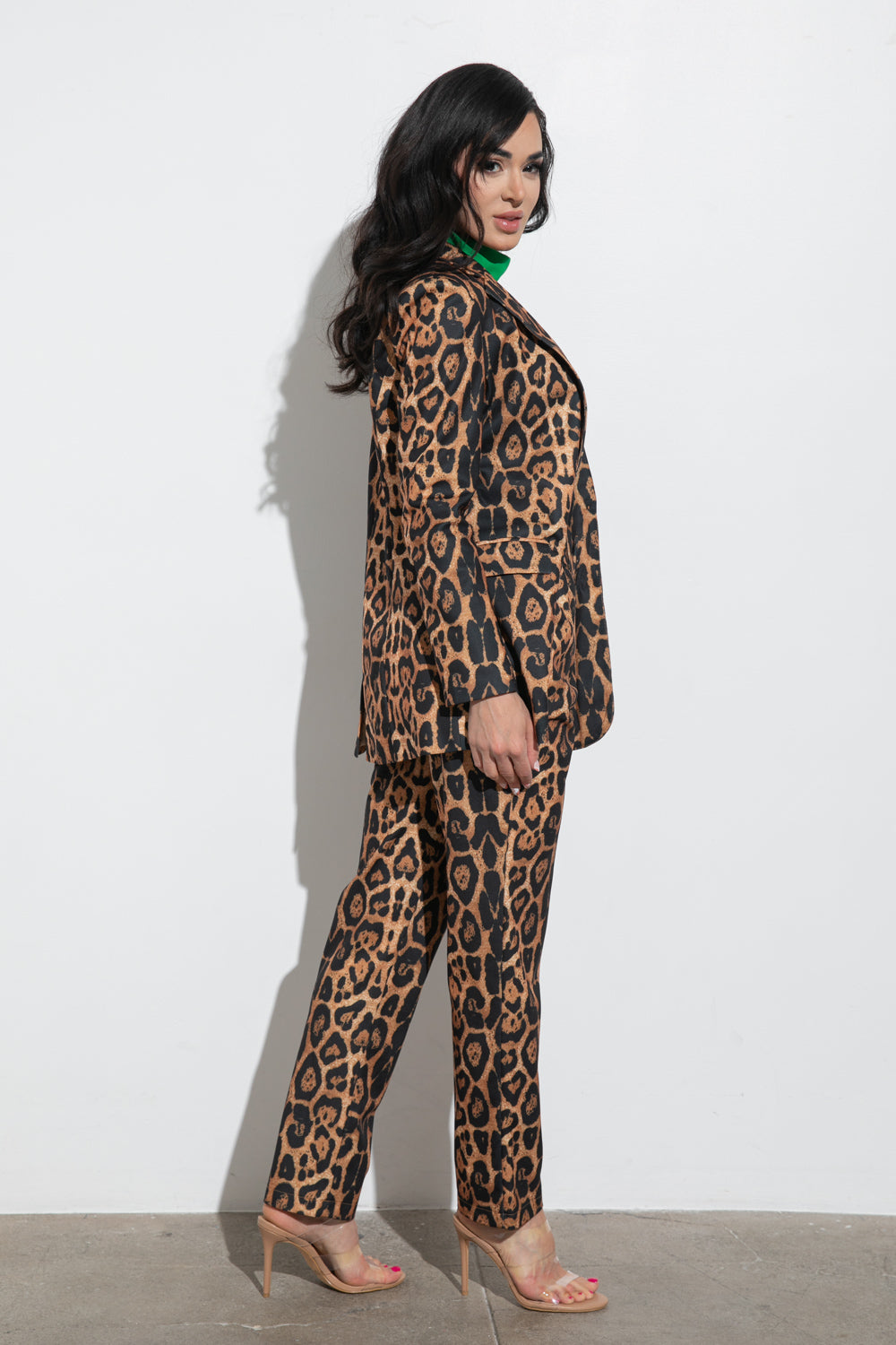 Leopard Print Trousers