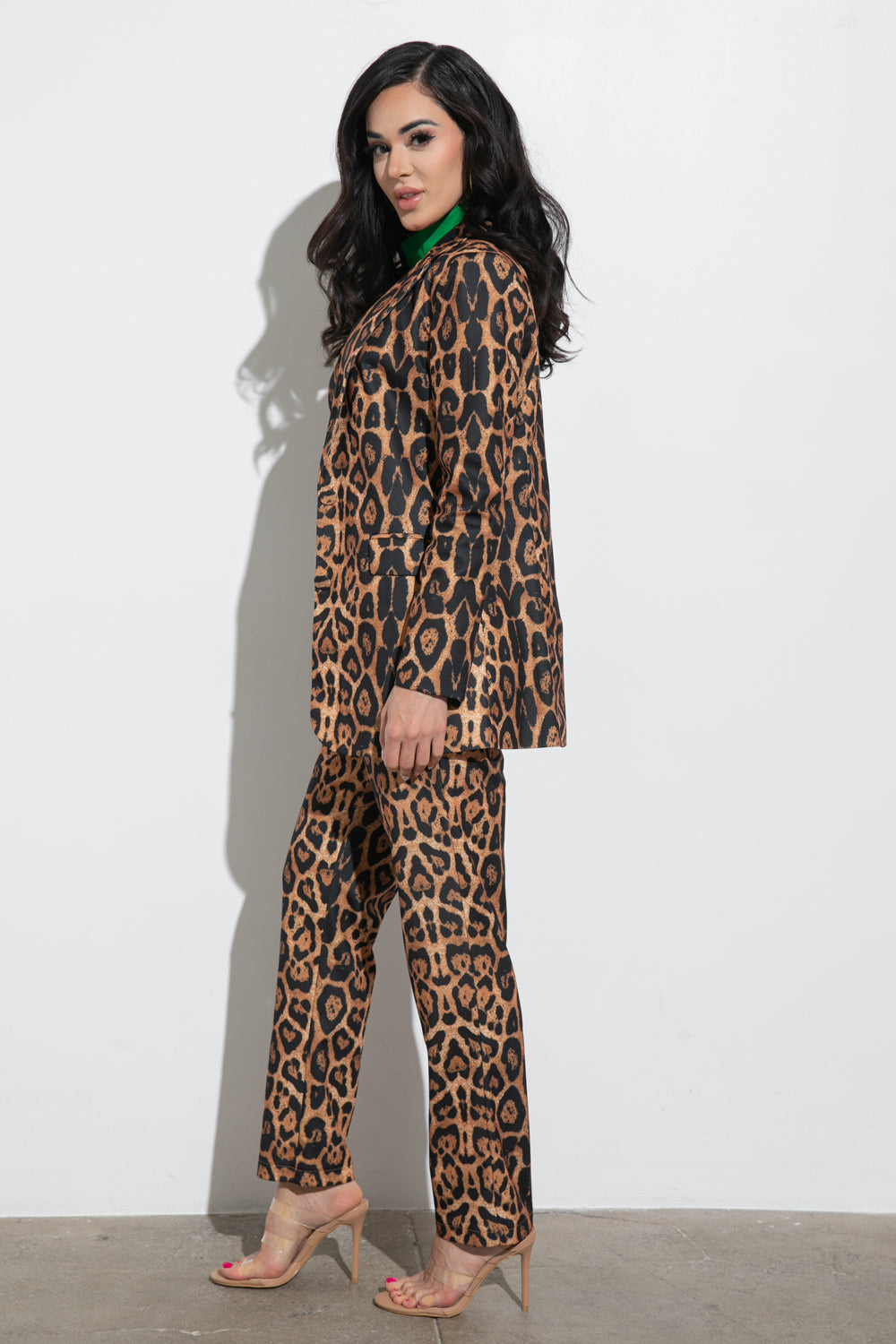 Leopard Print Trousers
