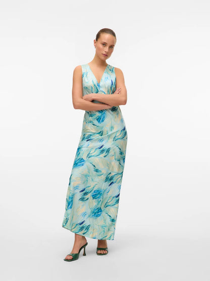 Seline Alba Watercolor Maxi Dress