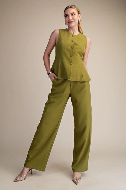 Sleek and Modern Straight Pants