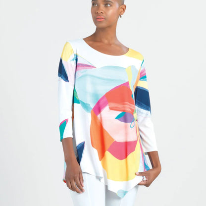 Kerchief Angle Hem Tunic