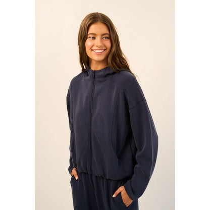 Velvety Soft Bottom Scrunch Sweatshirt