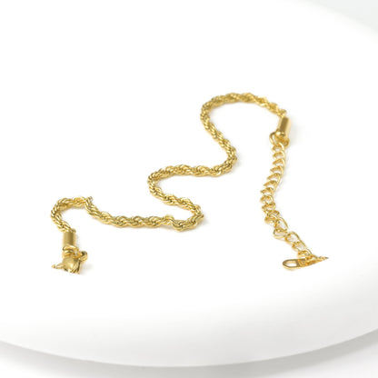 Dainty Gold Bracelets - Waterproof Chain Bracelets for Women