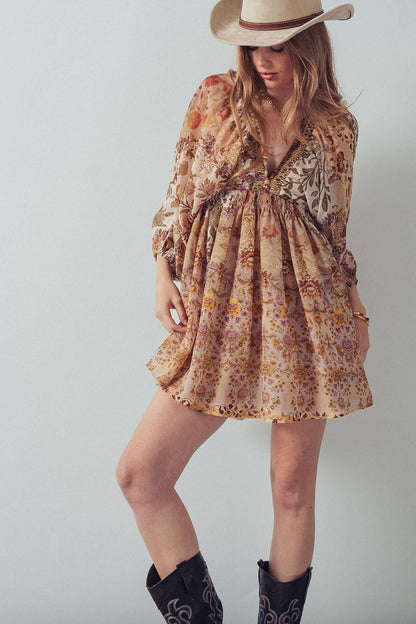 Boho Mini Dress