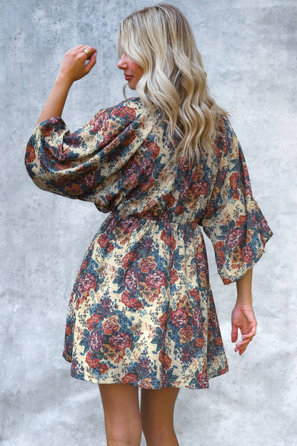 Vintage Style Floral Dress