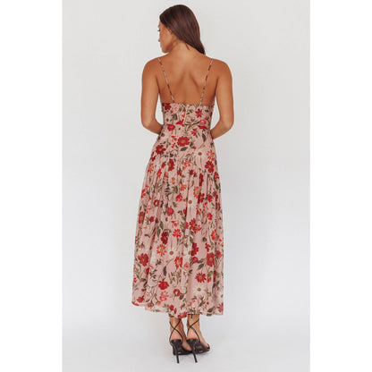 Floral Flowy Maxi Dress