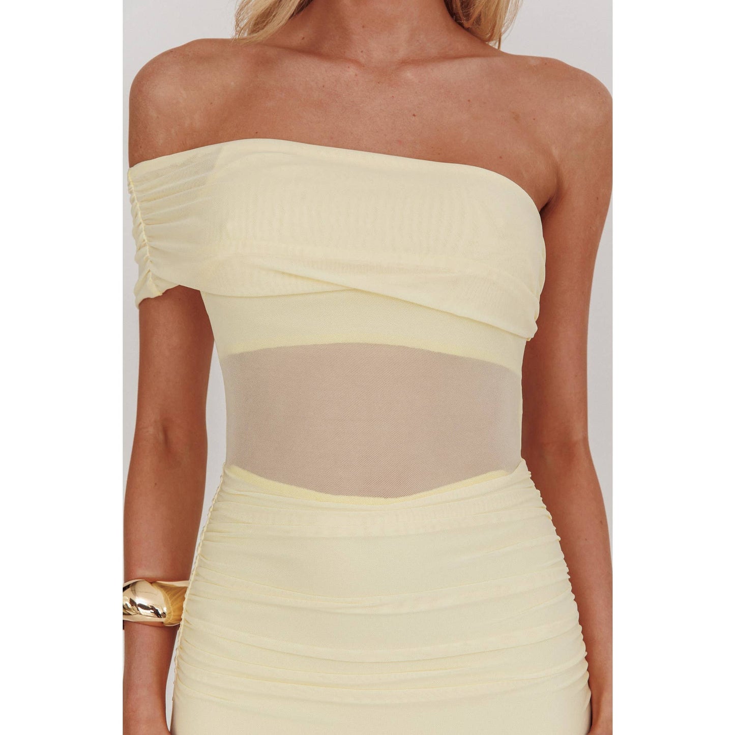 Ella Dress in Yellow