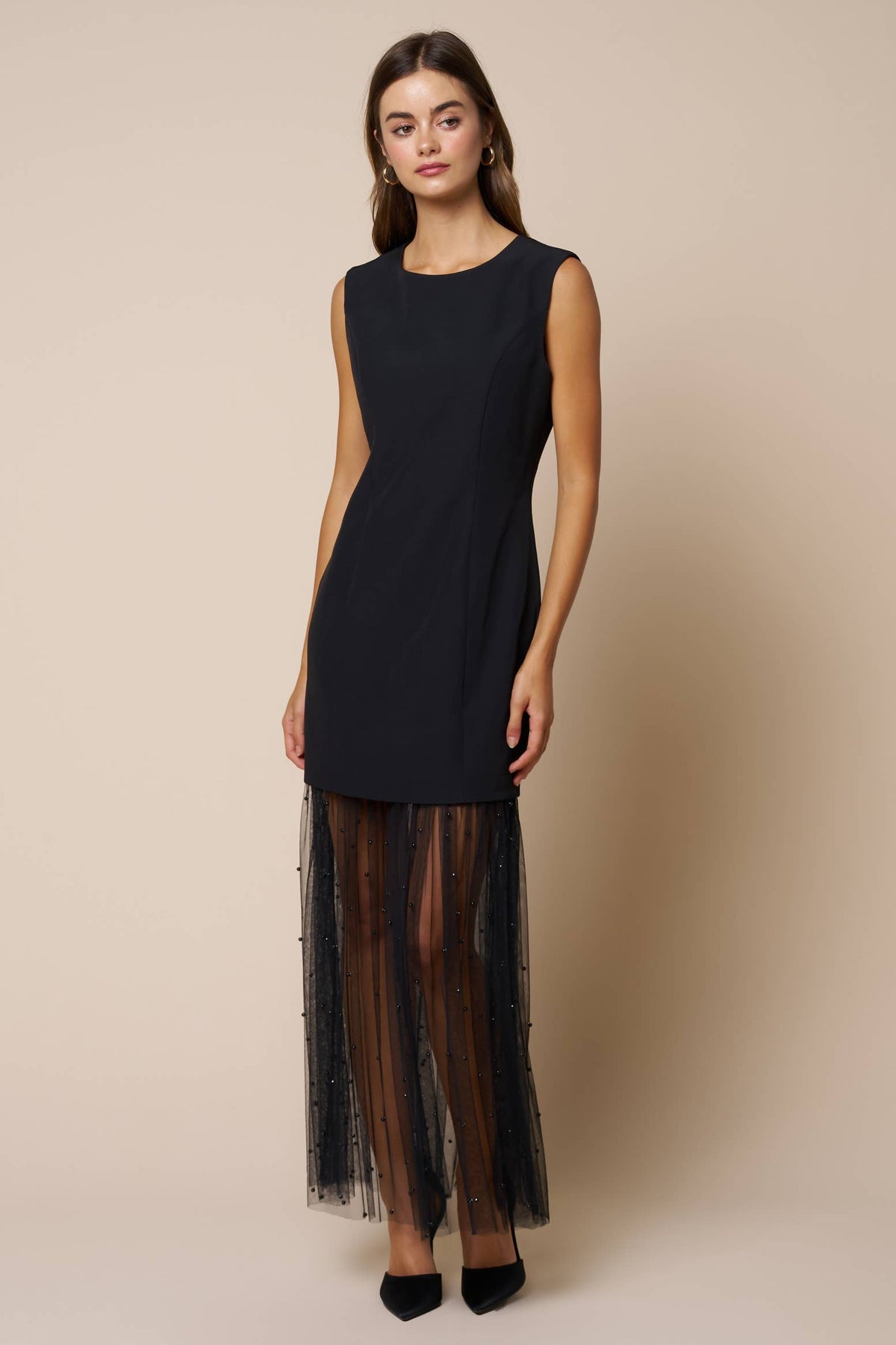 Pearl Mesh Dress