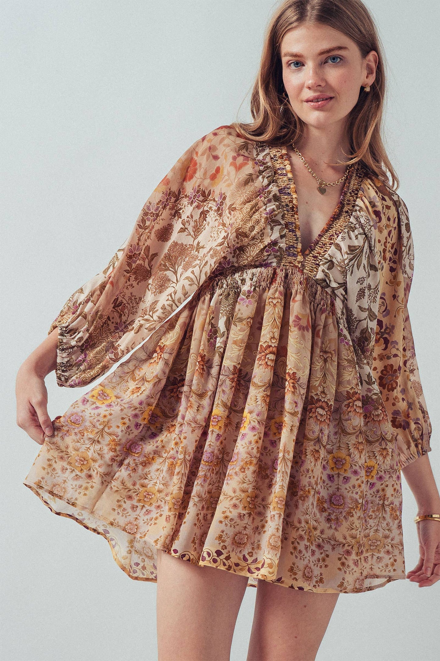 Boho Mini Dress