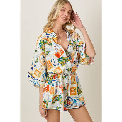Romper & Bra Top Set
