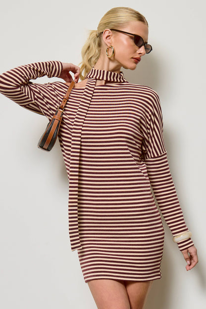 Scarf Mini Dress