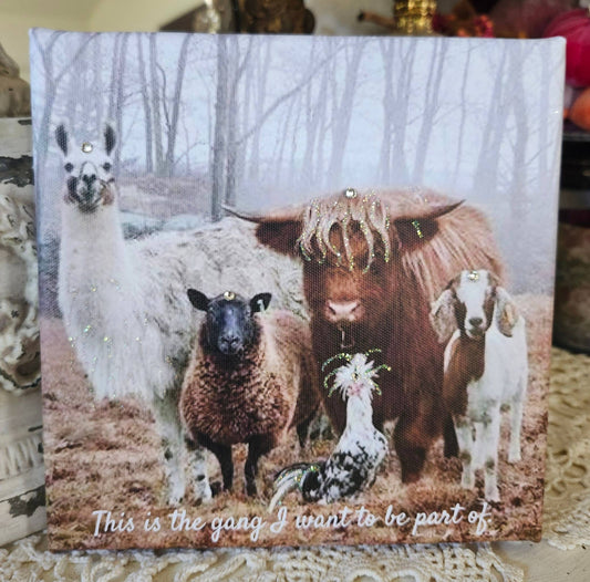 Canvas Wall Art This Is The Gang I Want To Be Part Of