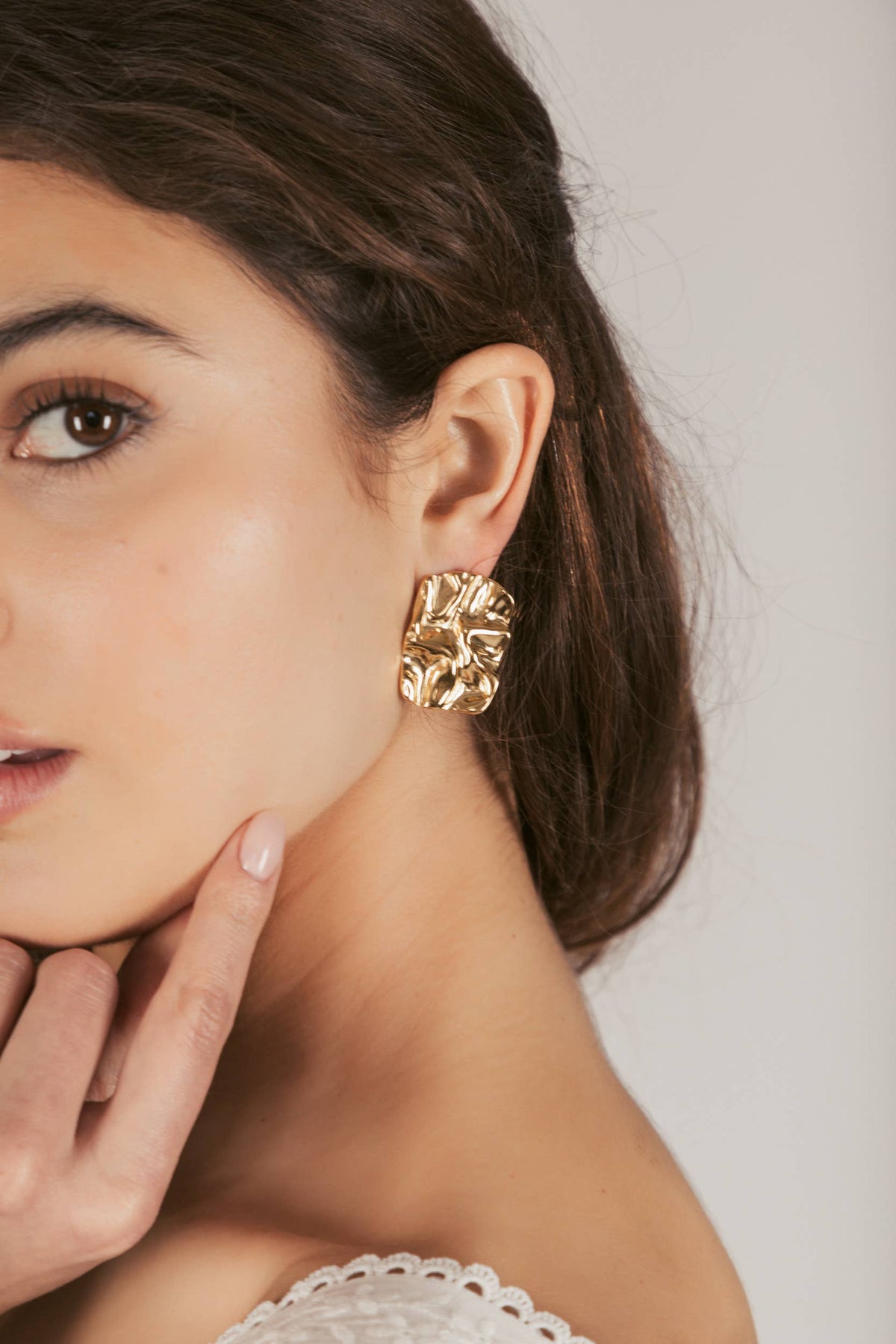 Zahra 14K Gold Plated Earrings