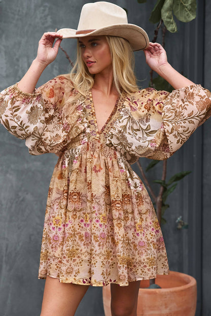 Boho Mini Dress