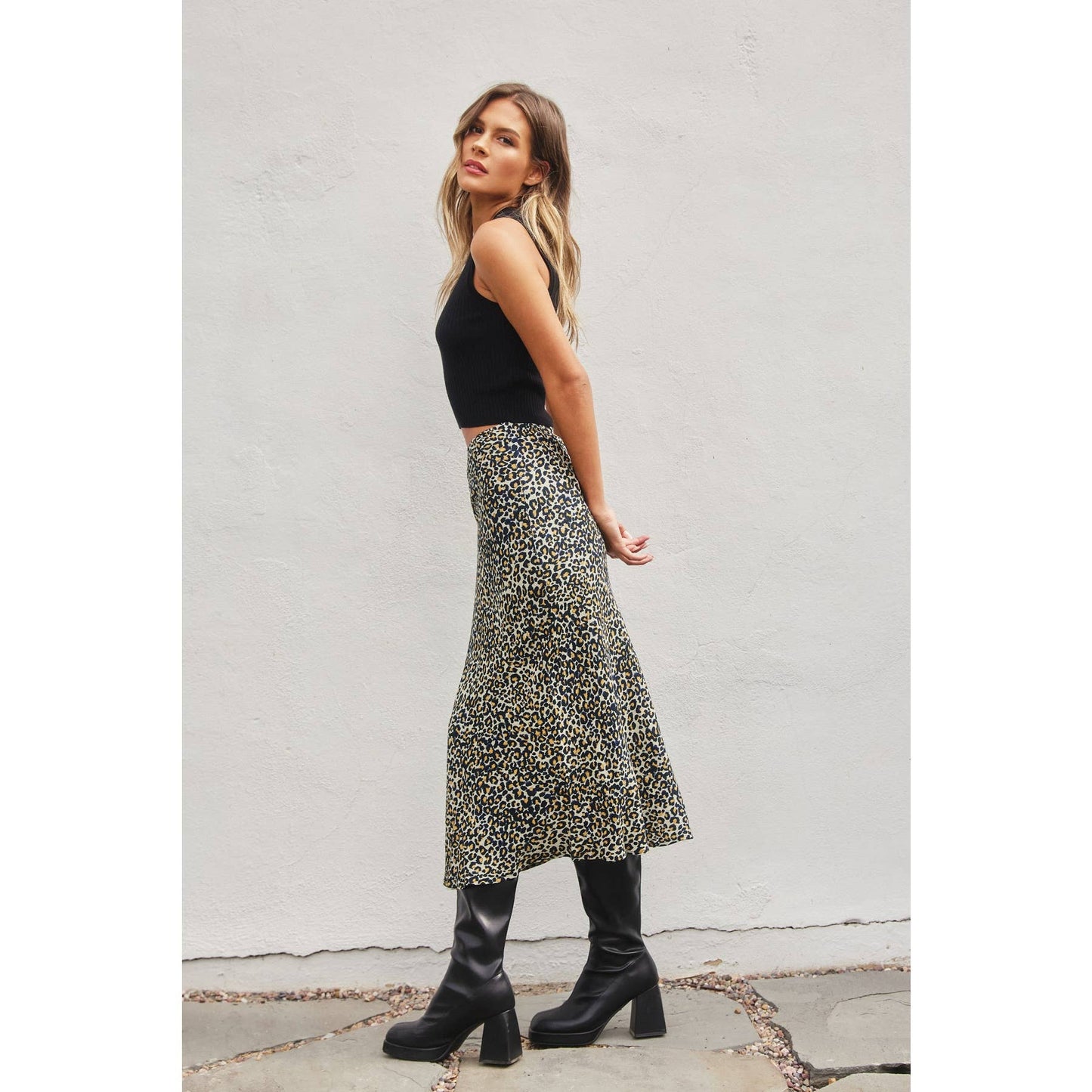 Wild Thoughts Bias Cut Skirt