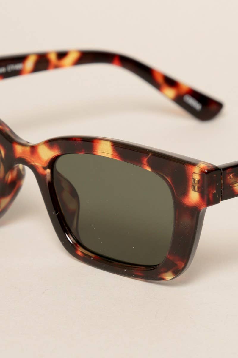 Women's Rectangle Frame Sunglasses