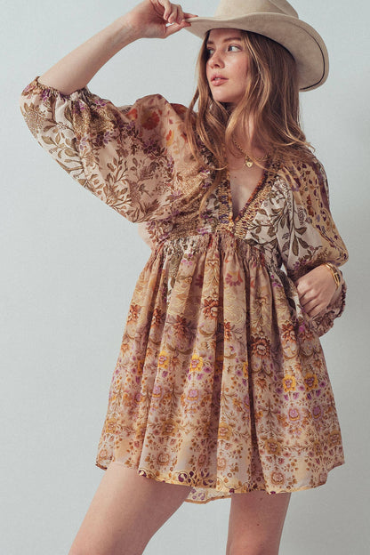 Boho Mini Dress