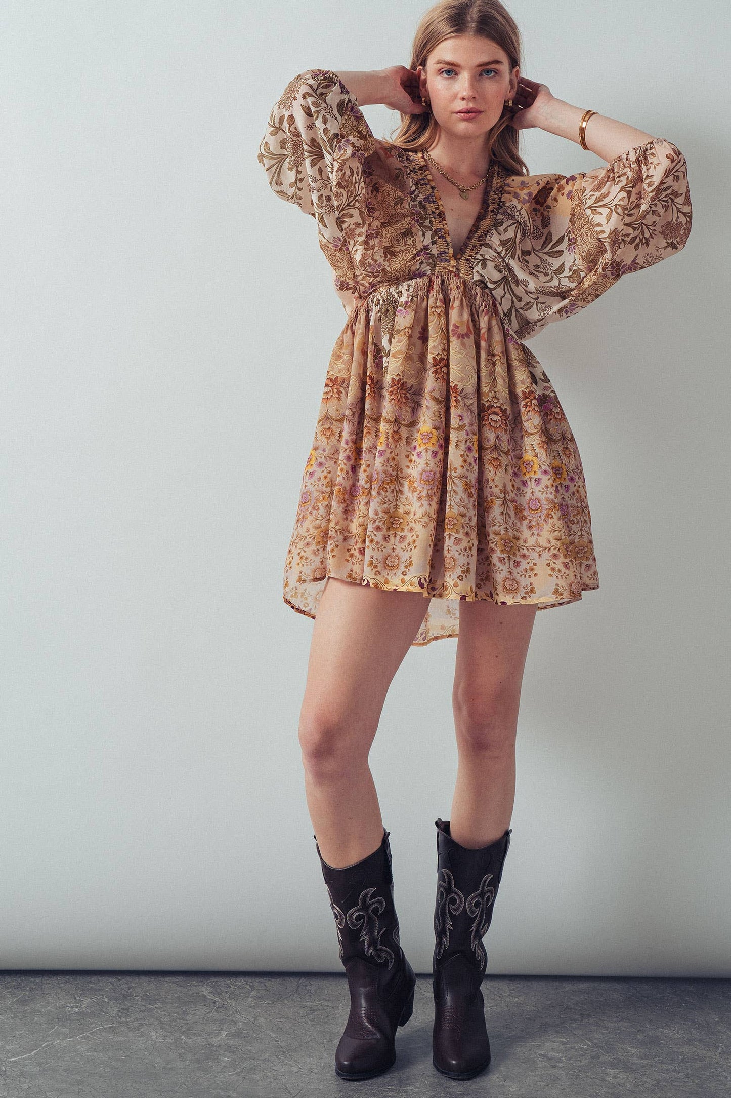 Boho Mini Dress