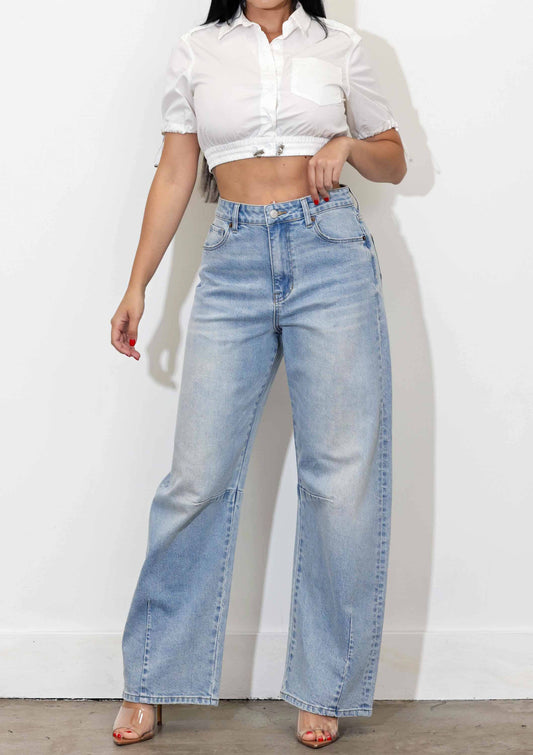 Barrel Light Denim