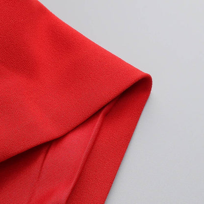 3D Flower Tube Dress - Bold Elegance