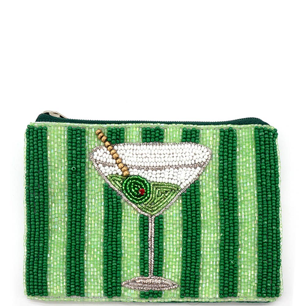 Martini Glass Coin Purse