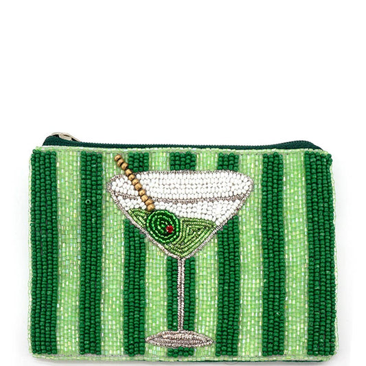 Martini Glass Coin Purse