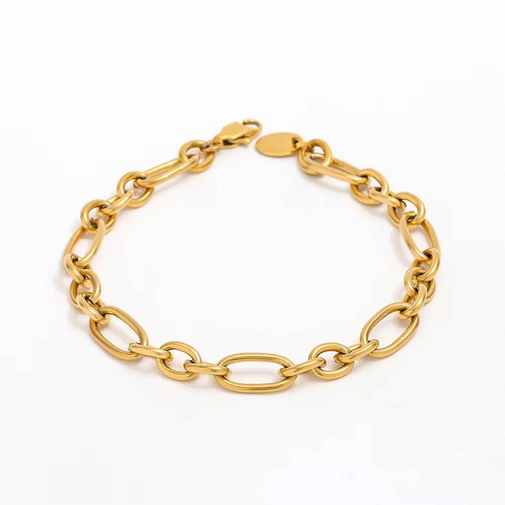 Paperclip 14k Plated Chain
