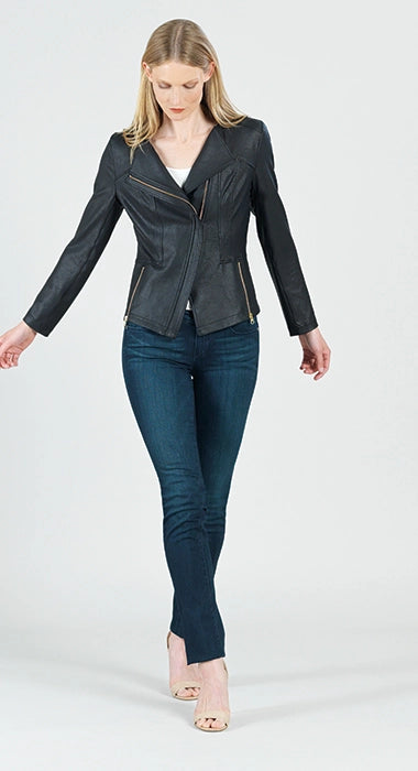 Metallic Liquid Leather™ Jacket