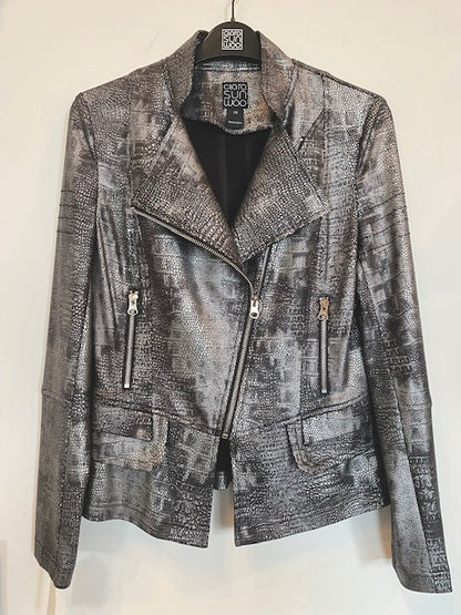 Metallic Liquid Leather™ Jacket